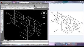 How to make isometric dimension in Autocad?