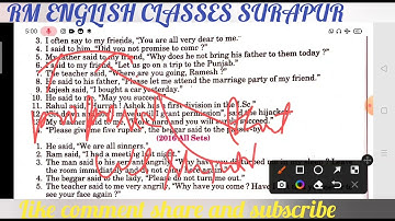 All sets 2015 Indirect Excercise class 12 from excellent book solved by Ramesh Sir