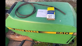 OldGuyDIY Replace John Deere 240 Riding Lawn Mower Transmission Drive Belt M71026 84 45 x 84840