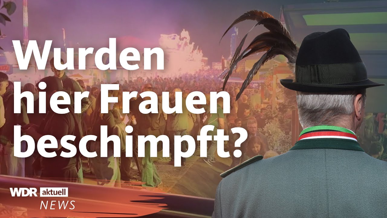 Schützenfest in Neuss: Berichte über sexuelle Beleidigungen | WDR Aktuelle Stunde