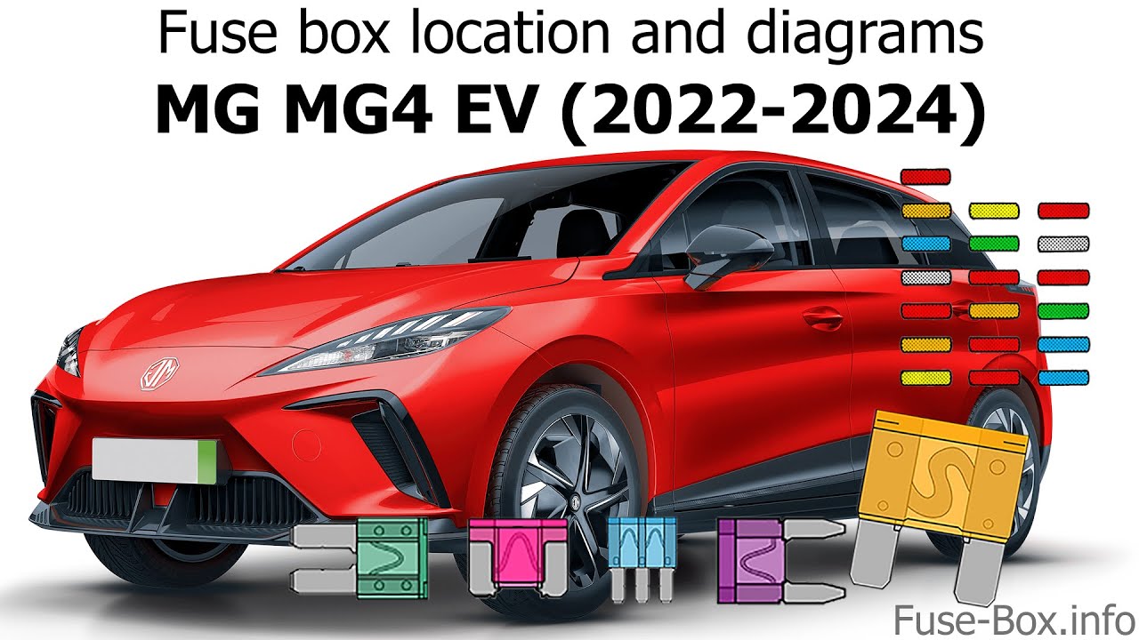 Fuse box location and diagrams: MG MG4 EV (2022-2024) - YouTube