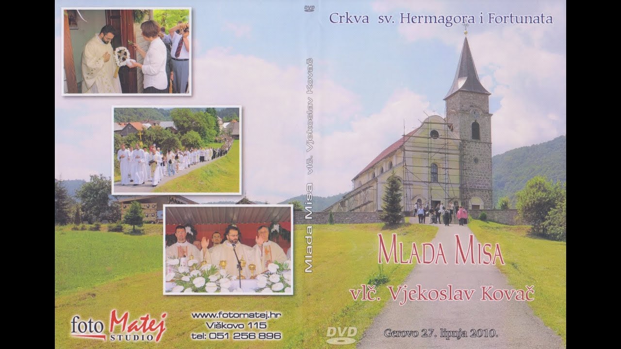 Mlada Misa - vlč. Vjekoslav Kovač, Gerovo 2010.