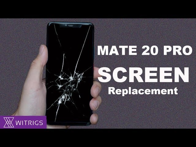 Ver weg genetisch Reflectie HUAWEI Mate 20 Pro Screen Replacement | Screen repair Guide - YouTube
