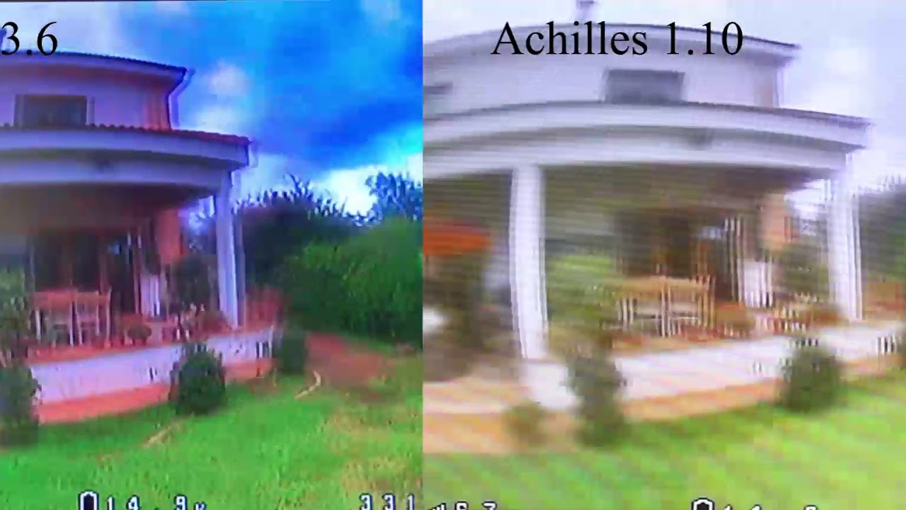 Achilles Plus  (Eachine) vs Trued v3.6
