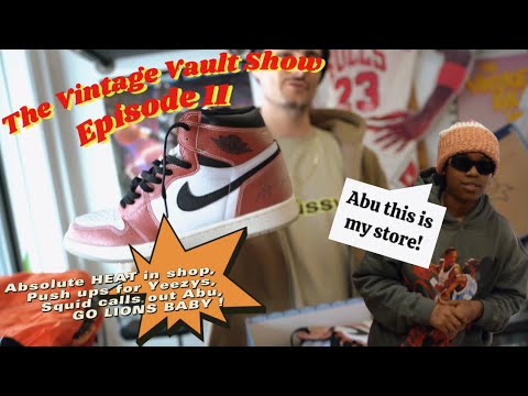 The Vintage Vault Show Episode 11. Union Jordan 1's, Free Yeezys, Vintage Vault Beanies & More!!