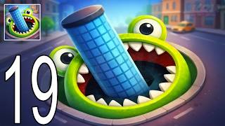 Hole.io Gameplay Walkthrough Part 19 - Satisfying Destruction! (iOS &amp; Android)