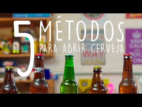 Vídeo: Como Abrir Uma Cerveja