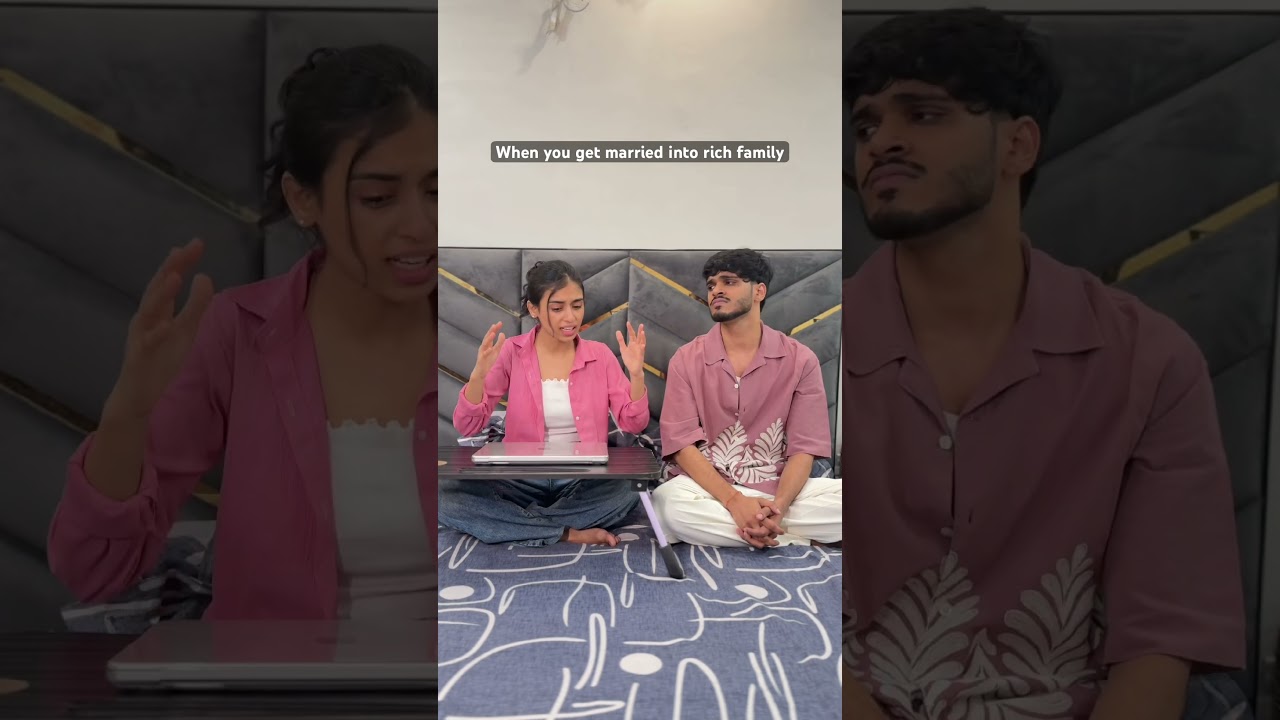 Ameer ghar mai shadi | Sarcaster #couple #relatable #emotional