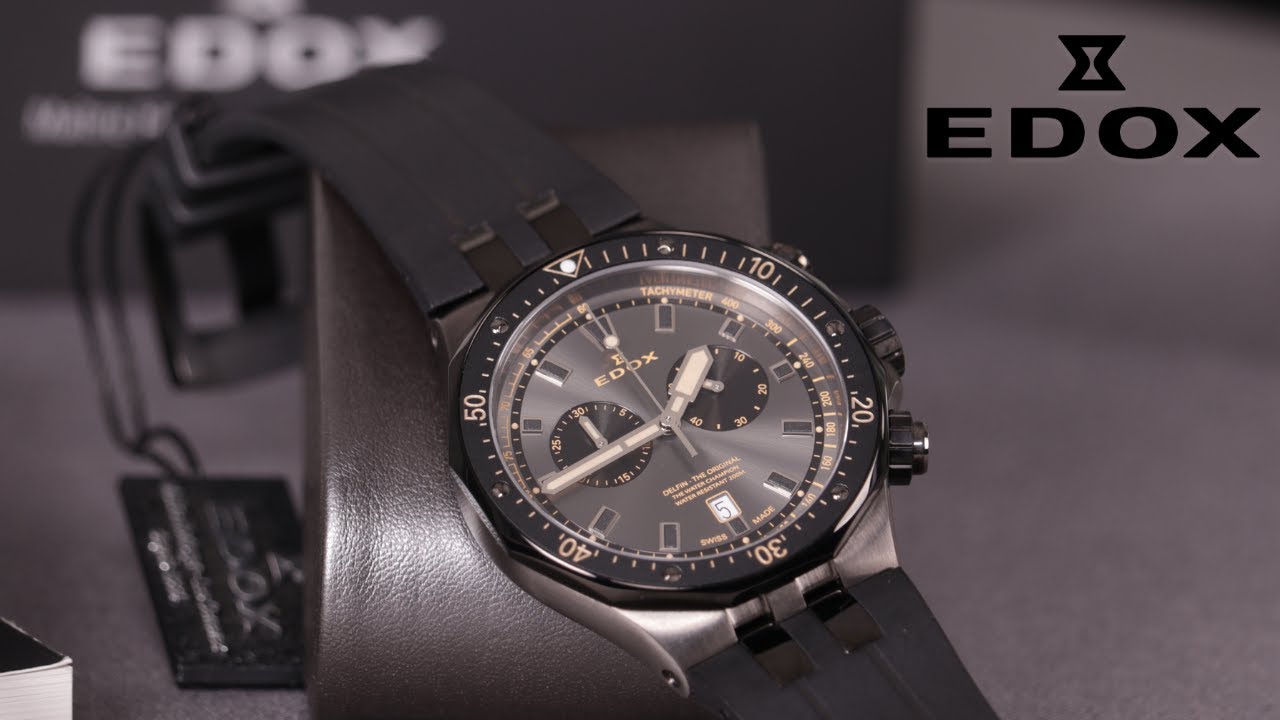 Годинник Edox Delfin 10109 357GNCA NINB купити за ціною 46 500 грн