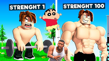 SHINCHAN BECOME MOST POWERFULL & STRONGEST MAN IN THE WORLD | NOOB VS PRO VS HACKER