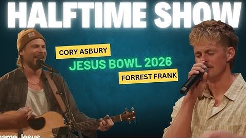 2026 Halftime Show Forrest Frank and Cory Asbury Promo Video. @hiforrest @CoryAsburyOfficial 