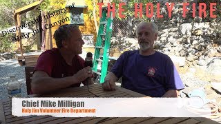 Holy Jim Canyon with Fire Chief Mike Milligan; California Burning 2018 Saddleback Mountain