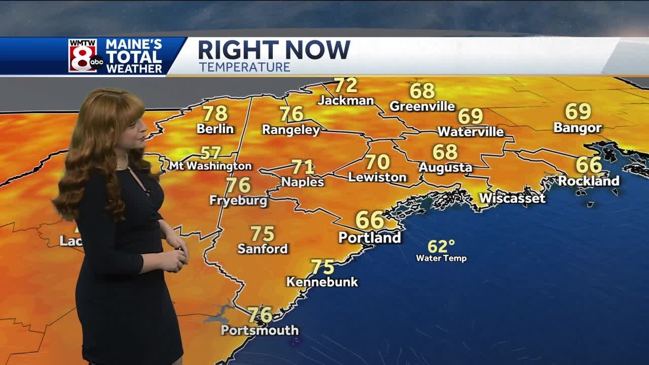 Spotty showers through tonight and Saturday - YouTube