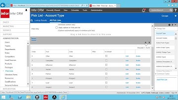 How to add items to a picklist in Infor CRM | DMC Hints & Tips