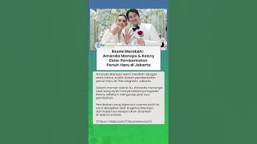 Resmi Menikah! Amanda Manopo & Kenny Austin Gelar Pemberkatan Penuh Haru di Jakarta