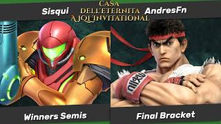 Sisqui (Samus) Vs. AndresFn (Ryu) - Winner Semi Finals - Casa Dell'Eternita Invitational screenshot 3