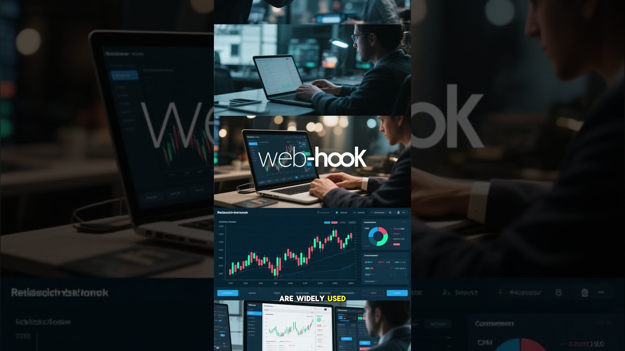 Webhooks automation tutorial showing real-time data flow between systems