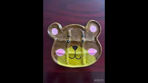 Air dry clay DIY Tic Tac Toe