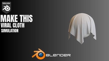 Learn Cloth Simulation in Blender | Blender 4.4