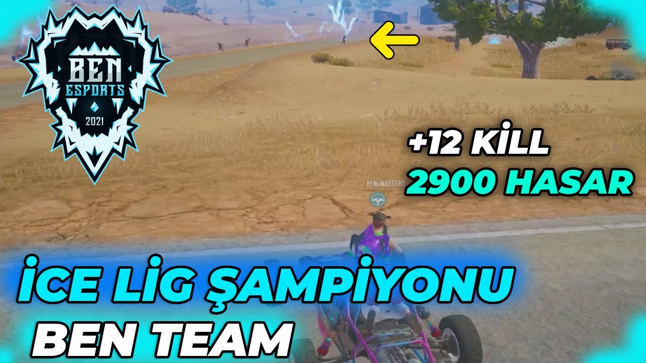 HERKESİ VURDUK! 2900 HASAR! BEN TEAM (Pubg Mobile)