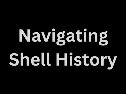 Navigating Shell History - Learn Python From Scratch - With futurecoder