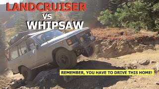 Running The Whipsaw in a vintage Landcruiser // Scenic offroad trip in a 1987 Toyota HJ60 by Mike Freda 1,029 views 1 year ago 5 minutes, 17 seconds