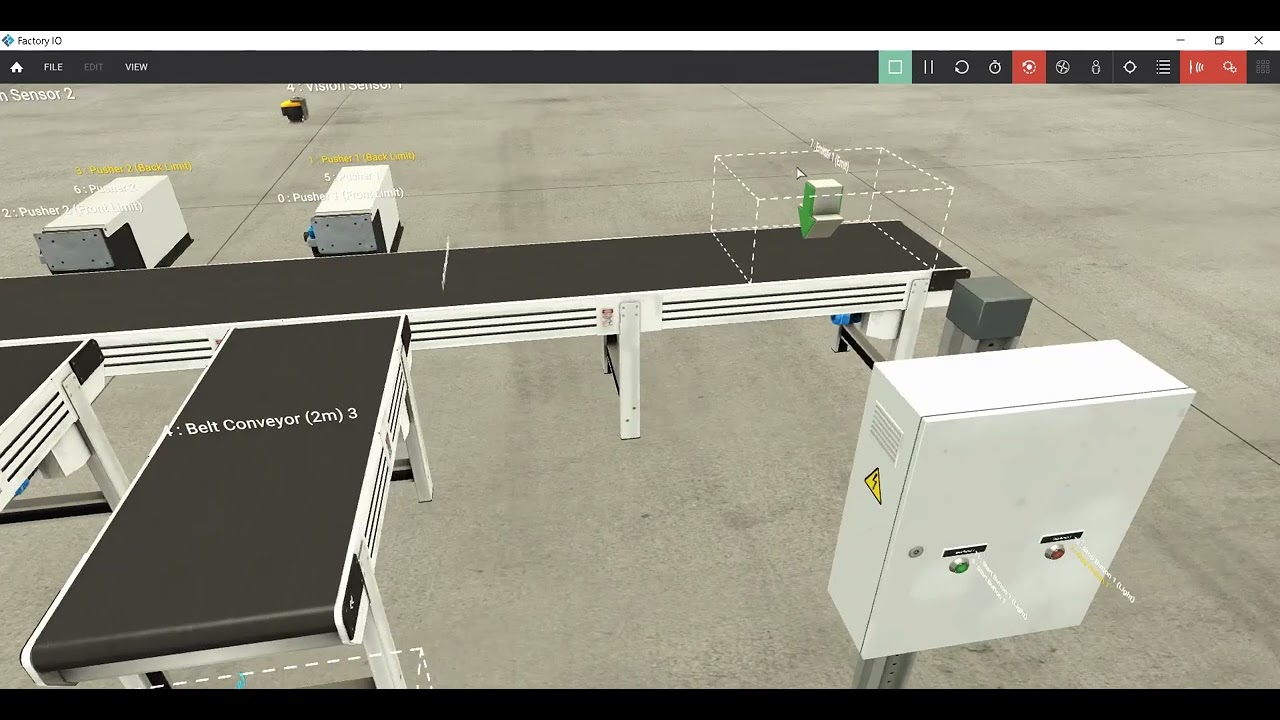 color detection/factory IO/TIA Portal v17