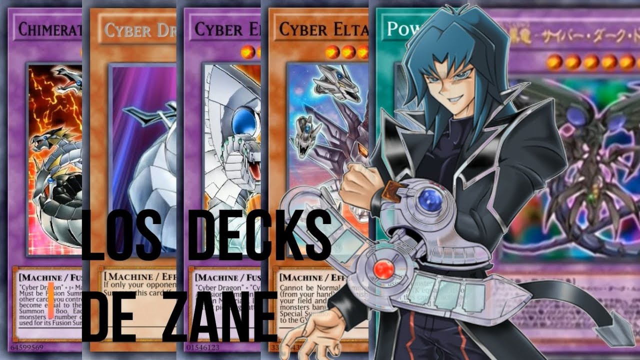 Todos los DECKS de Zane (EL KAISER) En el Anime y Manga - SYAORAN C.