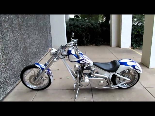 Ridley Automatic Chopper Drag Pipes, softail, for sale 