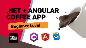 .NET 6 Web Api + Angular 13, Coffee Journal Beginners (Full Project)