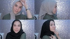 Tutorial Hijab Segi Empat 9 Styles | Square Hijab Tutorial - Durasi: 9.36. 
