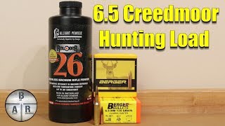 Hunting Load- Validating our 6.5 Creedmoor 135 gr Berger Classic Hunter