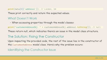 Why Your Parsing JSON Code Returns Null: Understanding the Issue and the Fix