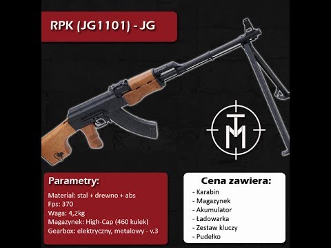 RPK (JG1101) FIRMY JG - TANIEMILITARIA.PL - YouTube