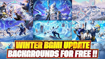 FREE Bgmi 4.1 Update Background Images Pack For Thumbnails🥶