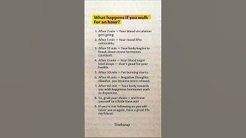 What happens if you walk for an hour?     #trending #quotes #trendingshorts #explore