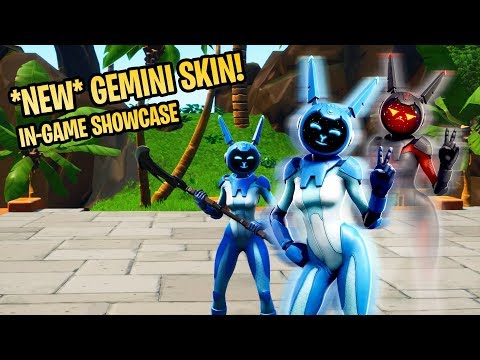 Gemini Fortnite With 100 Emotes Dances Showcase Superlike Club - leaked gemini skin new