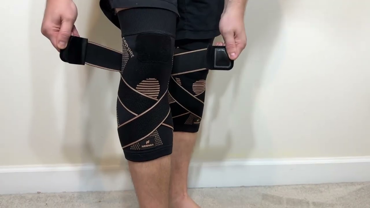 NEENCA Copper Knee Brace with Straps for Women Men, Knee Compression Sleeve Review