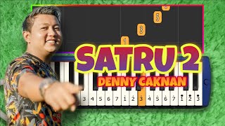 SATRU 2 DENNY CAKNAN NOT ANGKA PIANIKA