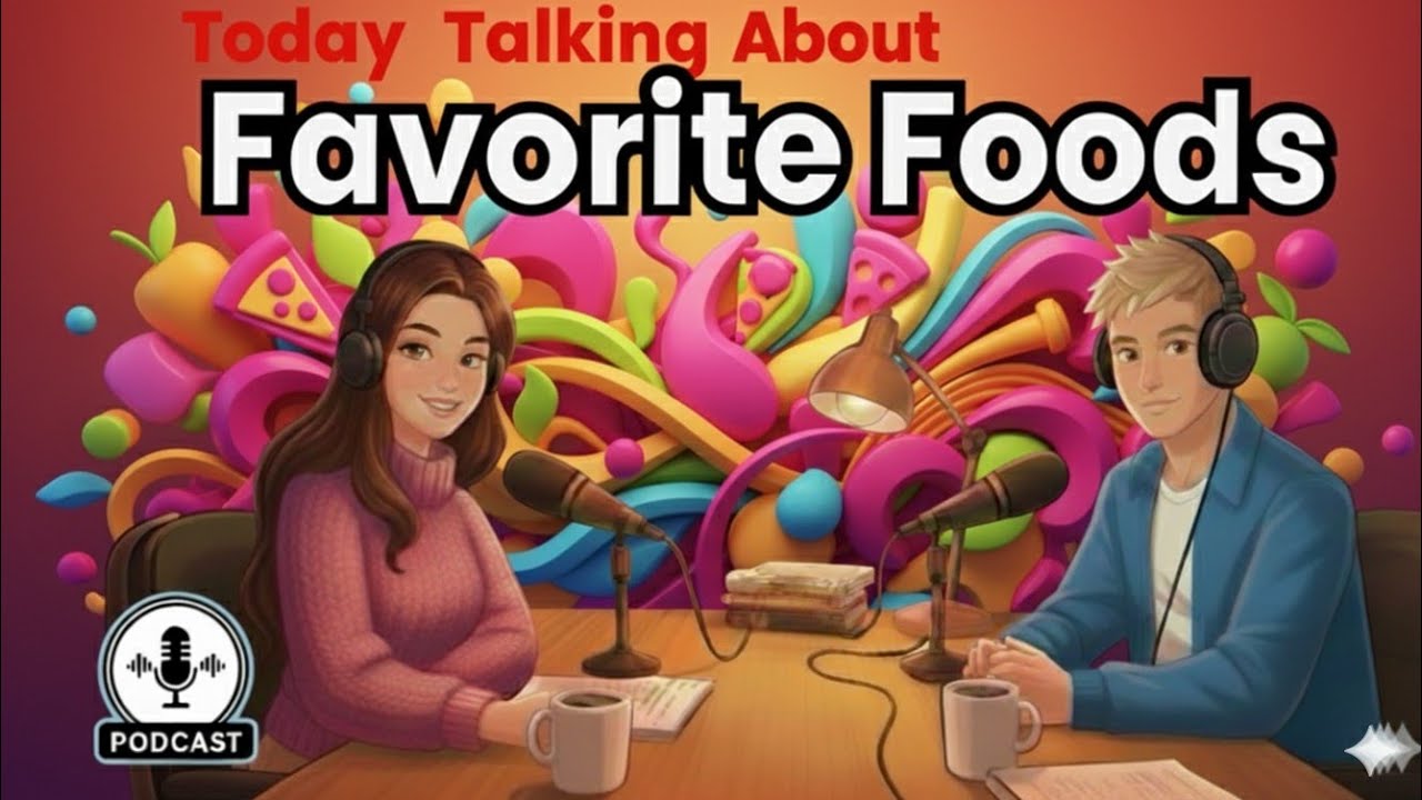 “How to Talk About Your Favorite Food in English  Easy Conversation Practice”