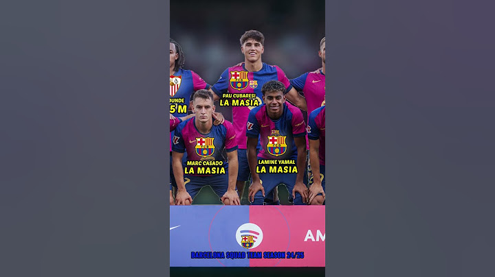 BARCELONA SQUAD TEAM SEASON 2024/2025 |TRANSFER VALUE #barcelona #bintangbola