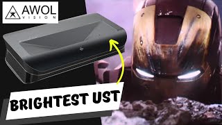 Awol 3500 Pro Ust Projector Review. Living Room Home Theater Projector. Home Theater Gurus.