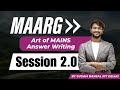 BRAINSTORMING | Art of Answer Writing - MAARG 2.0 | Mains | by Sugam Sir | UPSC CSE | SUNYA IAS