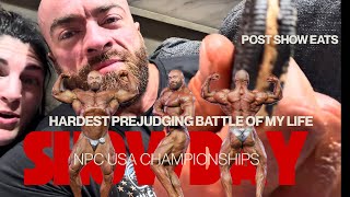 SHOW DAY #2 | USA’S | DOG FIGHT FOR THE PRO CARD | POST SHOW CHEAT MEAL