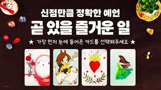 타로] 곧 일어날 즐거운 일에 대해 신점처럼 소름돋을 만큼 정확한 예언을 알아볼게요