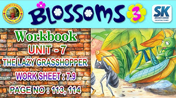 Blossoms-3 workbook The Lazy Grasshopper