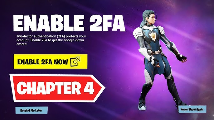 How to Enable 2FA in Fortnite & Unlock Free Boogie Down Emote - Kr4m