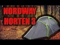 Обзор палатки NORDWAY HORTEN 3 ( Outventure horten 3 )