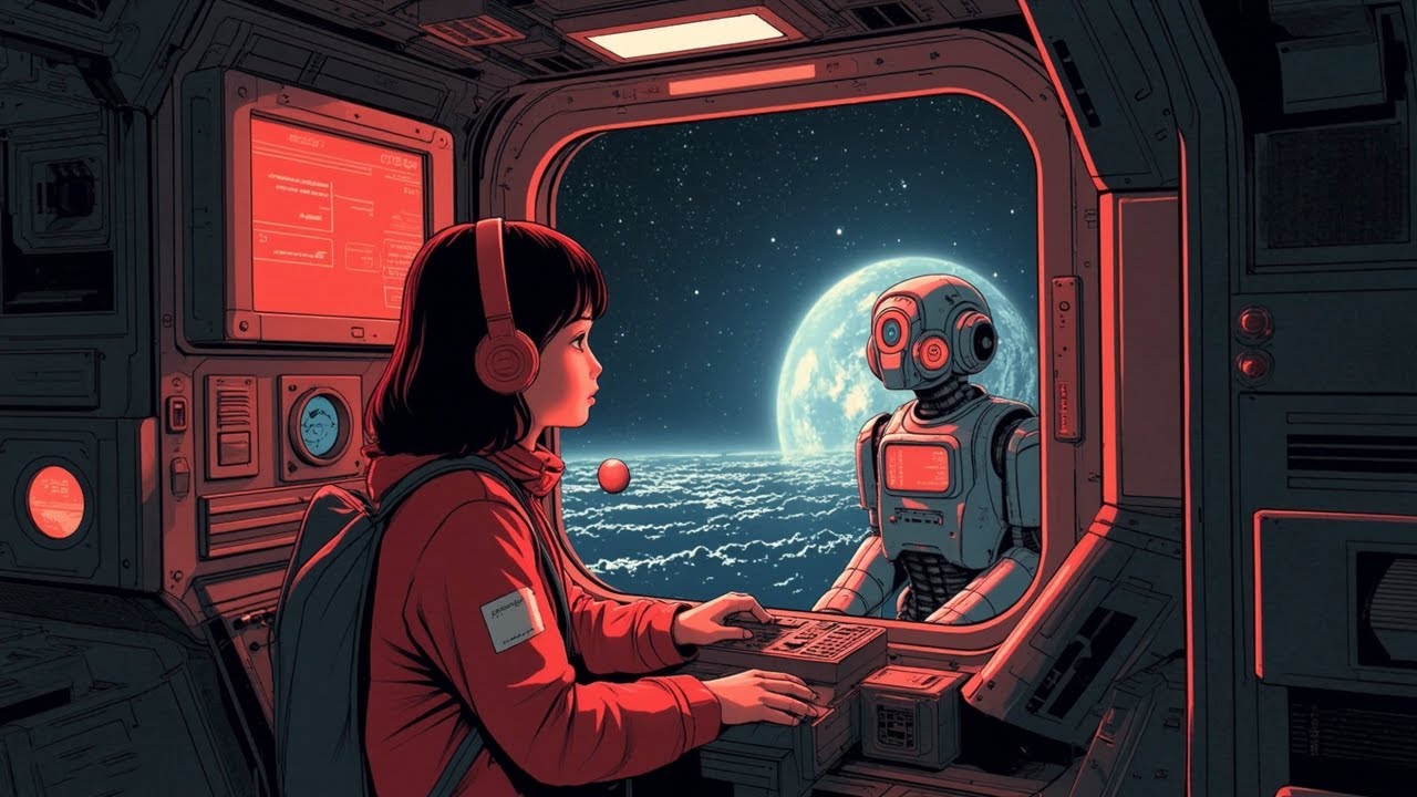 BETWEEN US ALONG THE WAY 🪐🚀🎧 [ SYNTHWAVE CHILLWAVE DREAMWAVE MUSIC ]