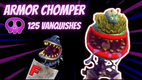125 Vanquishes as Armor Chomper World Record (PVZ GW2)